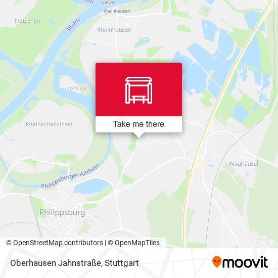 Oberhausen Jahnstraße map