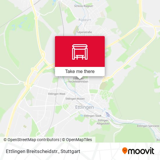 Ettlingen Breitscheidstr. map