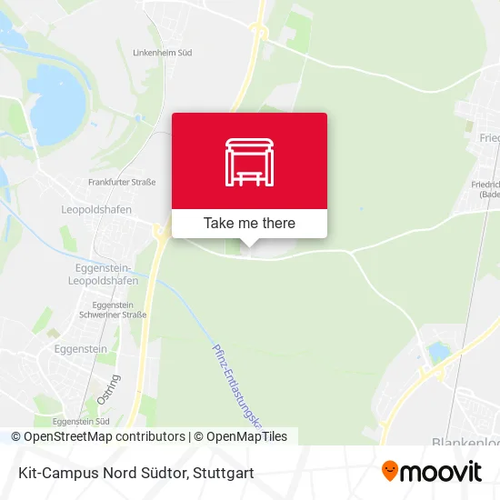 Карта Kit-Campus Nord Südtor