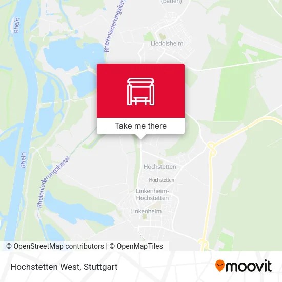 Карта Hochstetten West