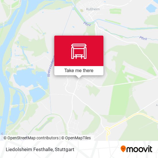 Liedolsheim Festhalle map
