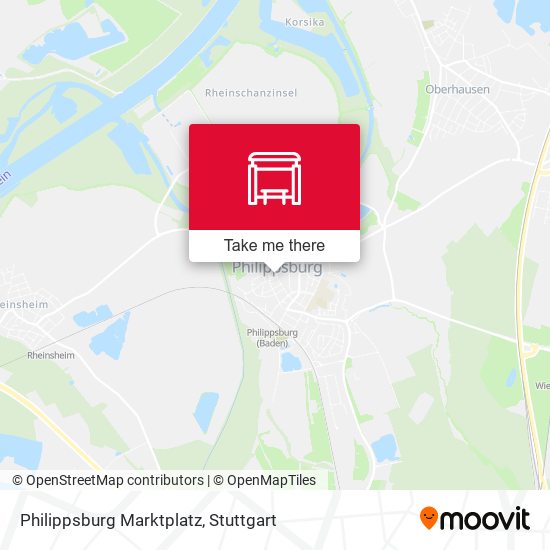 Philippsburg Marktplatz map