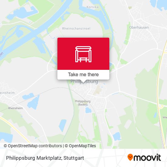 Philippsburg Marktplatz map
