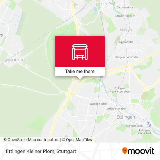 Карта Ettlingen Kleiner Plom
