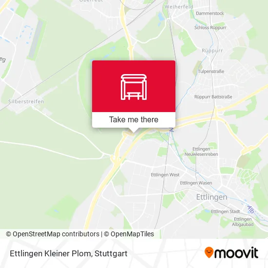 Карта Ettlingen Kleiner Plom