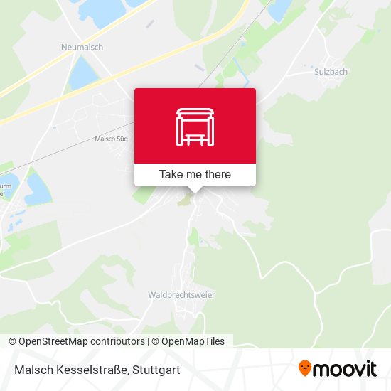 Malsch Kesselstraße map