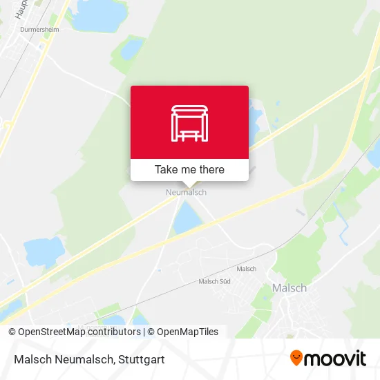 Карта Malsch Neumalsch