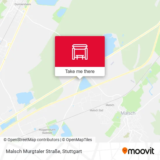 Карта Malsch Murgtaler Straße