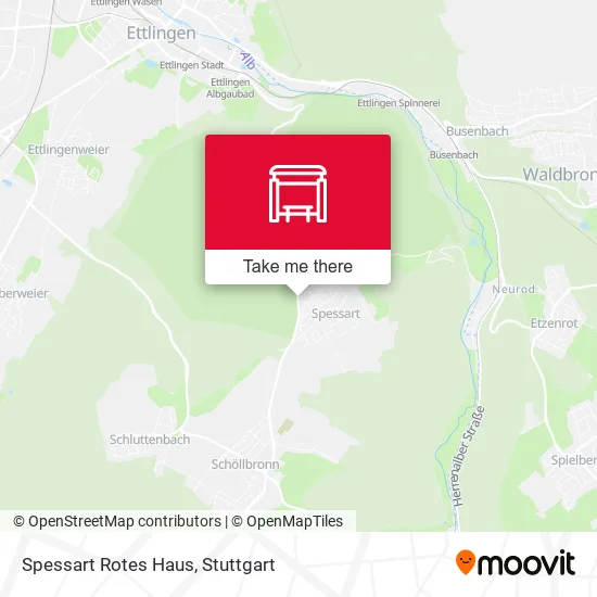 Карта Spessart Rotes Haus