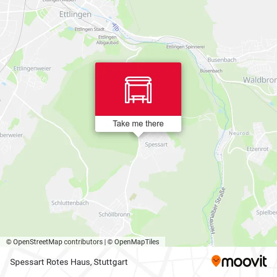 Карта Spessart Rotes Haus