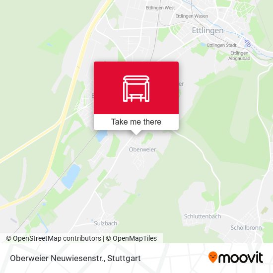 Oberweier Neuwiesenstr. map
