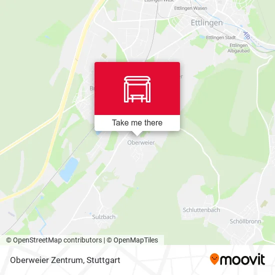 Карта Oberweier Zentrum