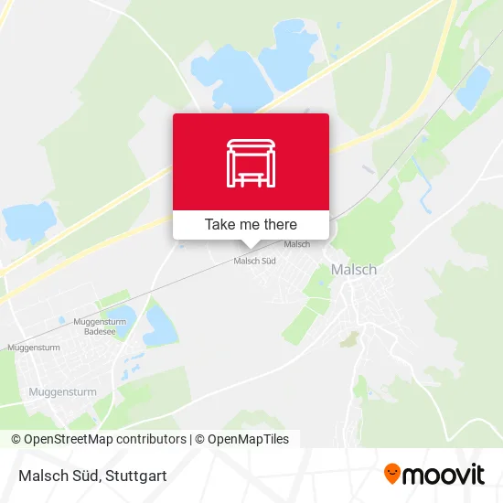 Карта Malsch Süd