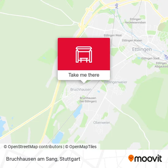 Карта Bruchhausen am Sang