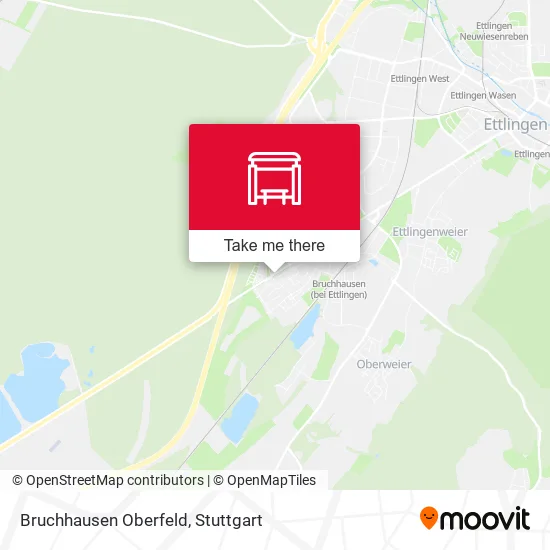 Карта Bruchhausen Oberfeld
