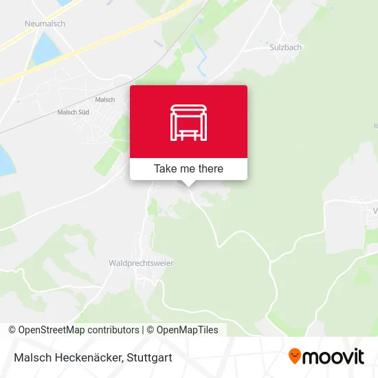 Карта Malsch Heckenäcker