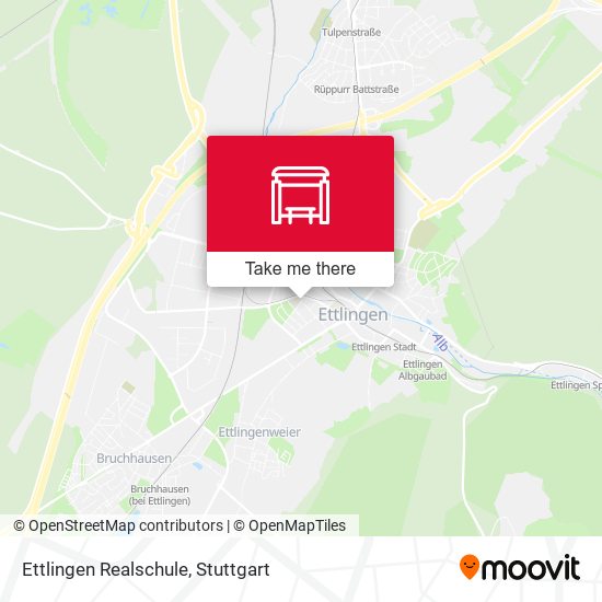 Ettlingen Realschule map