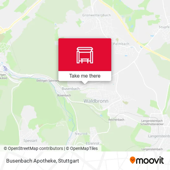 Карта Busenbach Apotheke