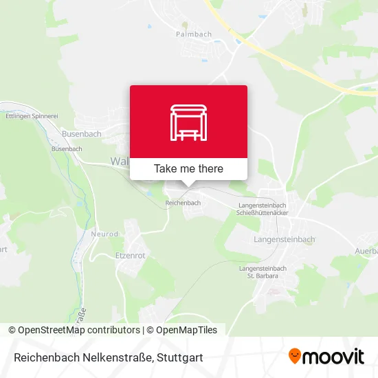 Карта Reichenbach Nelkenstraße