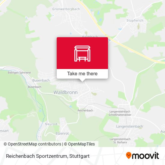 Reichenbach Sportzentrum map