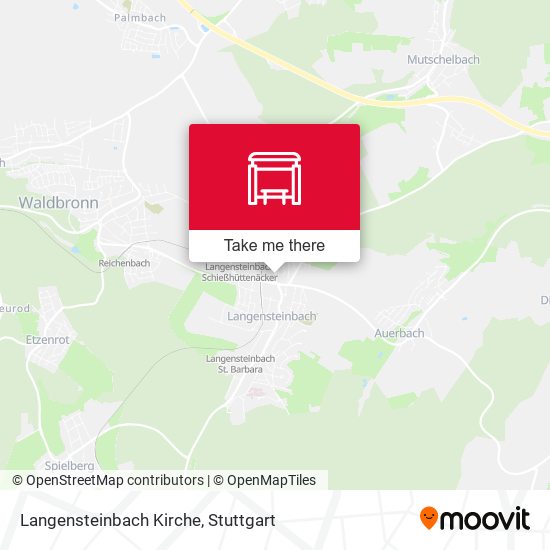 Langensteinbach Kirche map