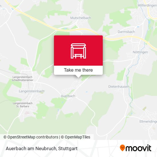 Карта Auerbach am Neubruch