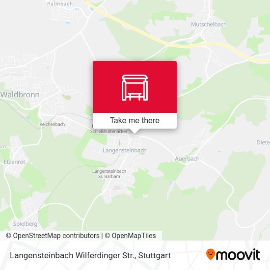 Карта Langensteinbach Wilferdinger Str.