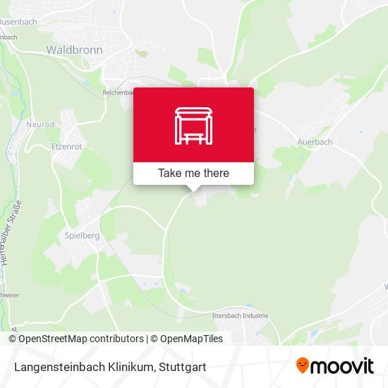 Langensteinbach Klinikum map