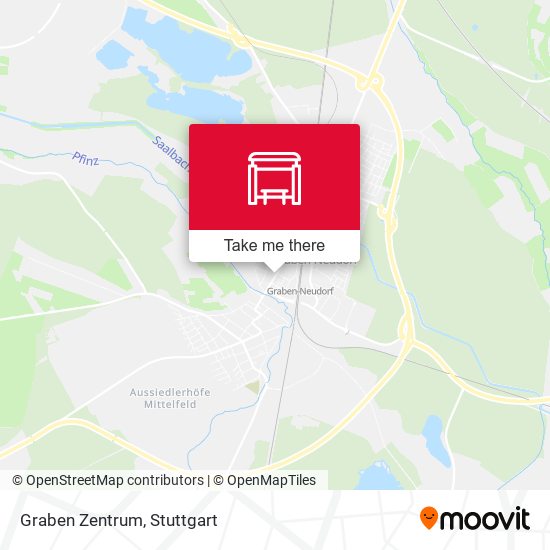 Карта Graben Zentrum