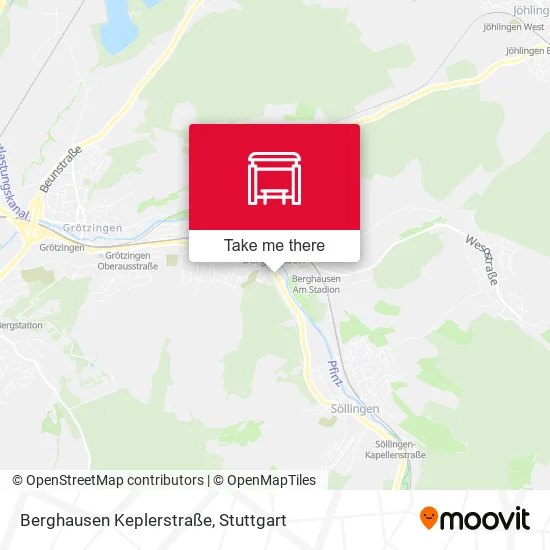 Карта Berghausen Keplerstraße