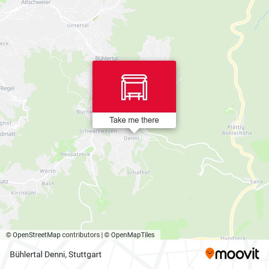 Карта Bühlertal Denni