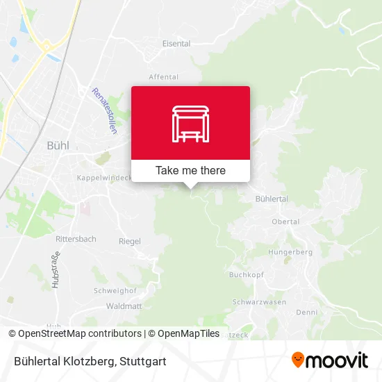 Карта Bühlertal Klotzberg
