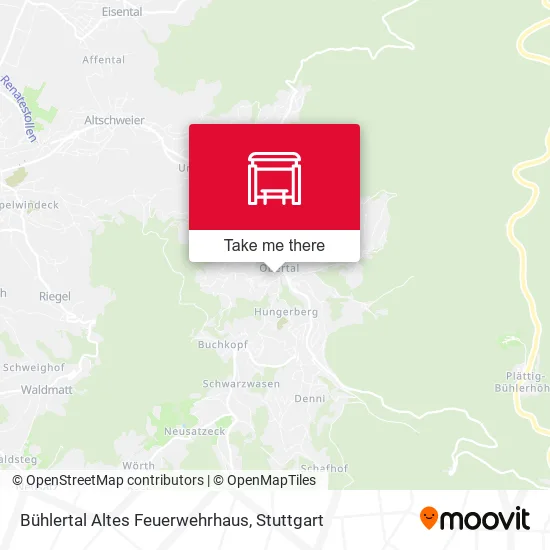 Карта Bühlertal Altes Feuerwehrhaus