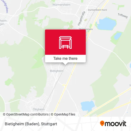 Карта Bietigheim (Baden)
