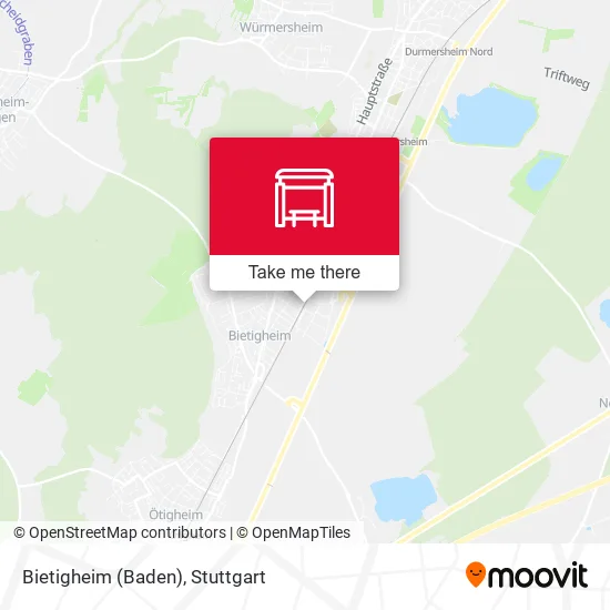 Карта Bietigheim (Baden)