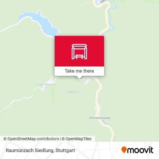 Raumünzach Siedlung map
