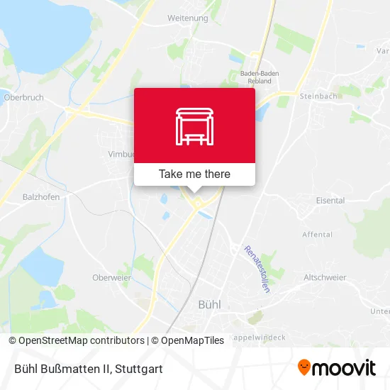 Карта Bühl Bußmatten II