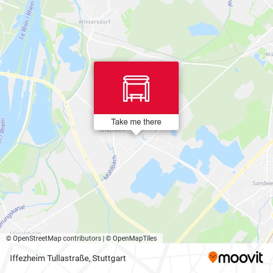 Iffezheim Tullastraße map