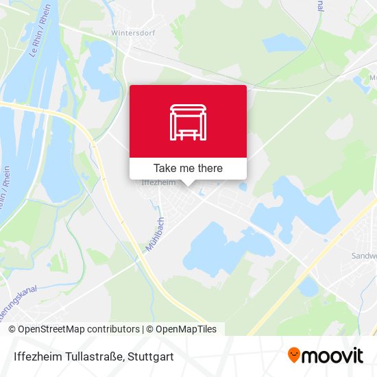Iffezheim Tullastraße map