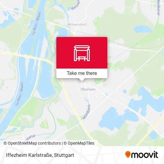 Карта Iffezheim Karlstraße
