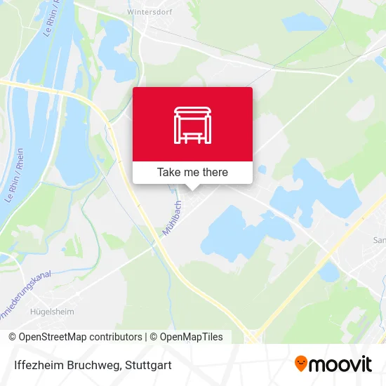 Карта Iffezheim Bruchweg