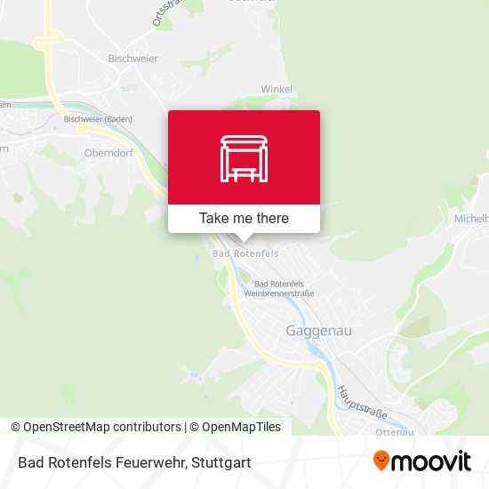 Bad Rotenfels Feuerwehr map