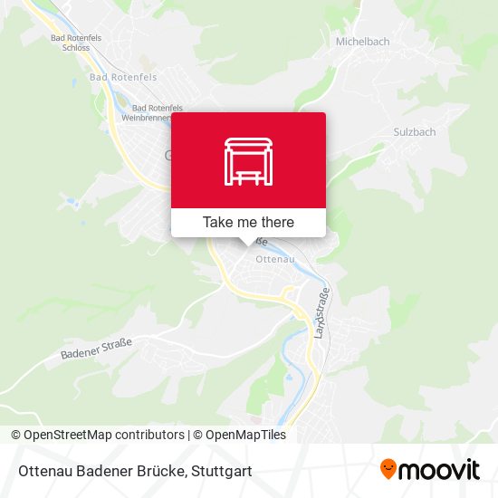Ottenau Badener Brücke map
