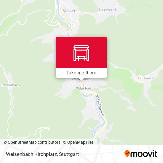 Карта Weisenbach Kirchplatz