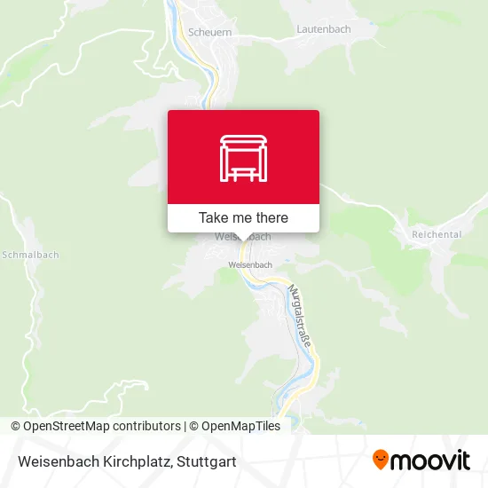 Карта Weisenbach Kirchplatz