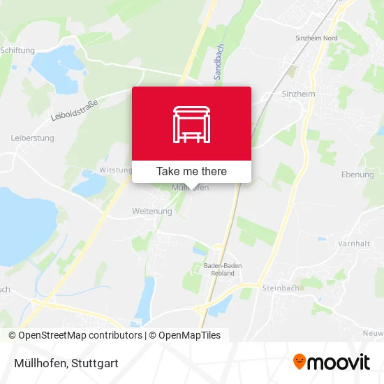 Карта Müllhofen