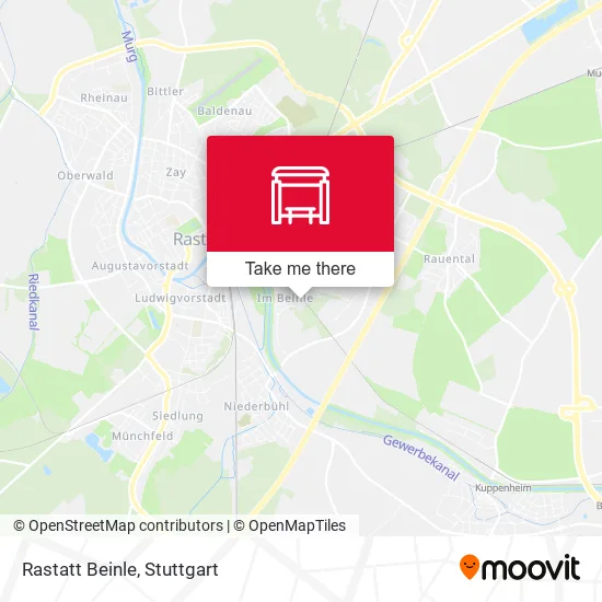 Карта Rastatt Beinle
