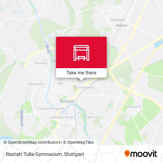 Rastatt Tulla-Gymnasium map