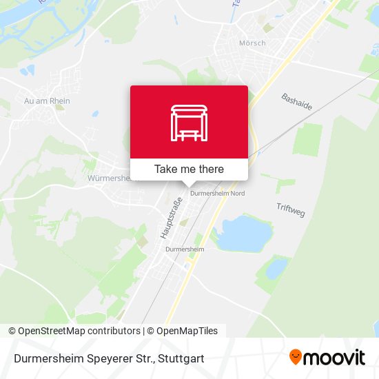 Карта Durmersheim Speyerer Str.
