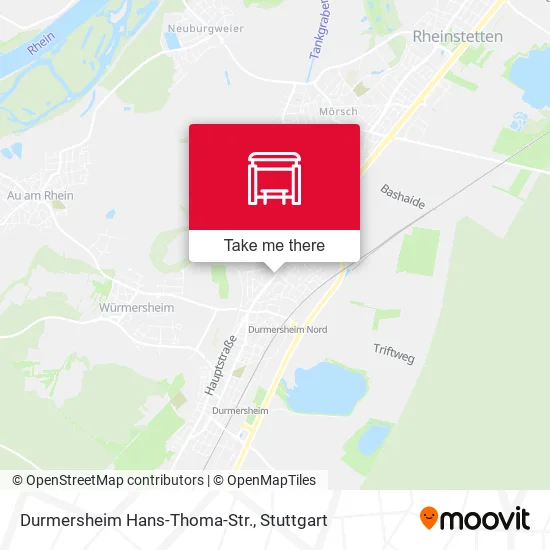 Карта Durmersheim Hans-Thoma-Str.